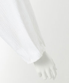 23区 【エステータ】サッカーオーガンジー タックブラウス