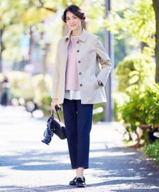 J.PRESS LADIES 【洗える】BASIC STRETCH DENIM ストレート パンツ