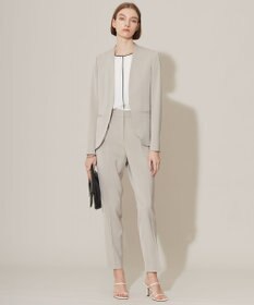 ICB 【防シワ・速乾・洗える】Fied ノーカラージャケット