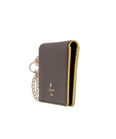 LANVIN en Bleu リム リール付き2面パスケース