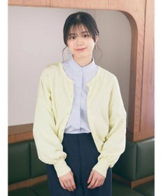 earth music&ecology 前後２ＷＡＹちびパールボタンカーディガン