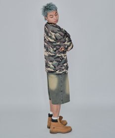 WEGO 【ユニセックス着用ITEM/MLサイズ展開】カモフラナンバリングホッケーT（LS）