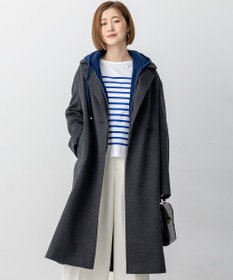 23区 MTRカシミヤビーバー チェスター コート グレー系