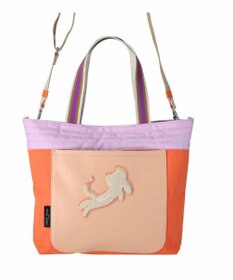 tsumori chisato CARRY キラミックスコンビ トートバッグ 2wayショルダー A4収納 ネコ