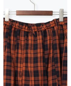 Te chichi チェックアソートロングプリーツスカート
