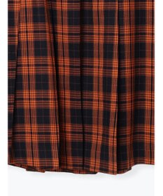 Te chichi チェックアソートロングプリーツスカート