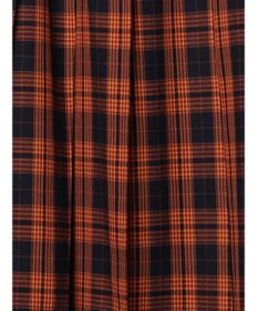 Te chichi チェックアソートロングプリーツスカート