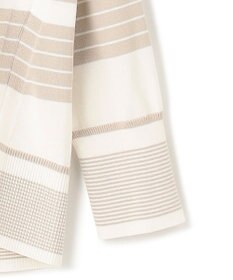 23区 【洗える】コットンポリエステルストレッチ オーバーサイズ ニット