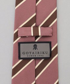 GOTAIRIKU GOTAIRIKU別注【MANTERO/マンテロ】ネクタイ_レジメンタル