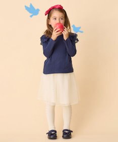 ANY KIDS 袖 レース ガーリー Ｔシャツ