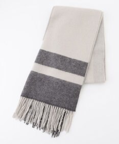 ICB 【リバーシブル可】アイレット 大判ストール