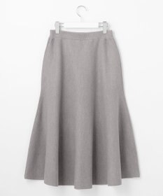自由区 【セットアップ対応・洗える】ウールミラノニット スカート