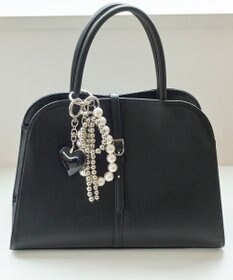 Phoebe ビッグハートバッグチャーム　ブラック