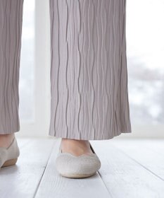 Tiaclasse ウェーブプリーツパンツ