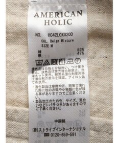 AMERICAN HOLIC リネンブレンドジレベスト