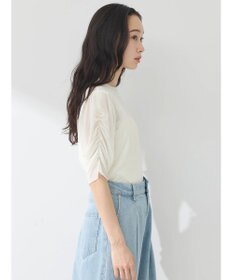 earth music&ecology ５分袖シアーインナー