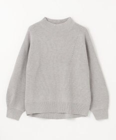 ANY 【洗濯機可能/8色展開】ソフトタッチポリエステルニット