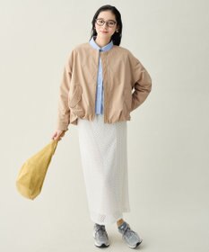 ANY 撥水バルーンブルゾン