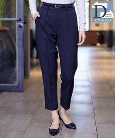 Tiaclasse 【ダブルストレッチ・洗える】テーパードパンツ