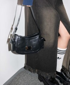 WEGO プレートデザインハトメバッグ