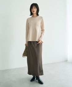 YECCA VECCA ビスチェデザインニット