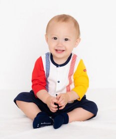 MIKI HOUSE HOT BISCUITS カバーオール＆ソックスギフトセット【BOX付き】