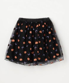 ANY KIDS ラメチュールフレアスカート