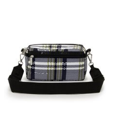 LeSportsac E/W PHONE CROSSBODY/ピクセルスクランブルチェック