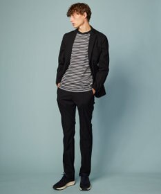 JOSEPH ABBOUD 【ウエストも伸びる！/ポケッタブル/ハイパワーストレッチ/Eco撥水】アクティブレジャーパンツ