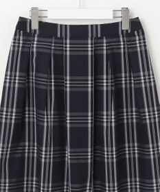 J.PRESS LADIES S 【洗える】コンパクトチェック スカート
