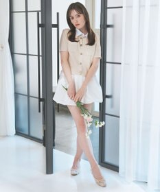 Bridget Birkin 【Bridget Birkin】シアージャガードパンプス