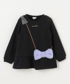 ANY KIDS 裏シャギーポシェットトレーナー