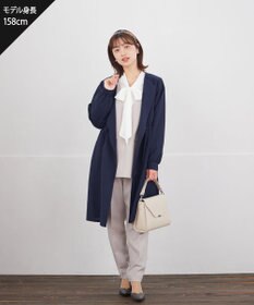 Tiaclasse タックヨーク着流しパフスリ－ブコート