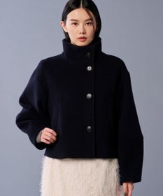 uncrave 【撥水】プルーフ メルトン スタンドネック コート（uncrave STANDARD）