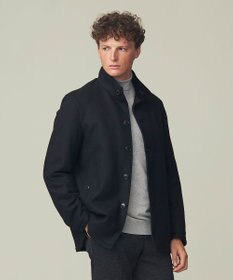 J.PRESS MEN ショートカーコート スタンドカラーブルゾン