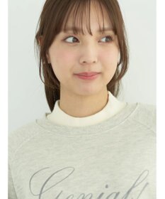 earth music&ecology 裏毛ロゴチュニック