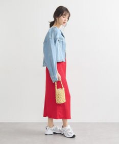 earth music&ecology 選べる丈カットナロースカート