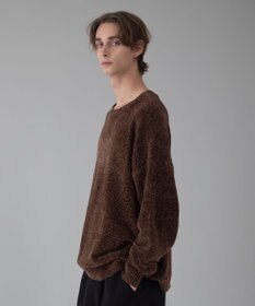 WEGO 【ユニセックス着用ITEM/MLサイズ展開】ベロアモールプルオーバー