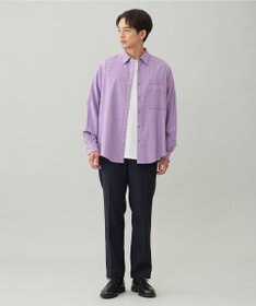 UNFILO MENS 【男女兼用】クリーンチェック ネルシャツ