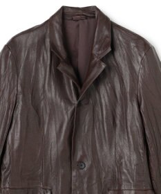JOSEPH HOMME 【洗い加工】シュリンクエアレザー 　ジャケット