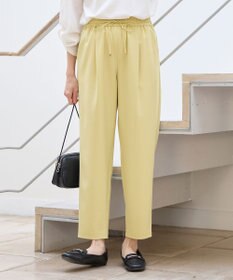 ANY 【ウエストゴム】イージーケアライトストレッチテーパードパンツ