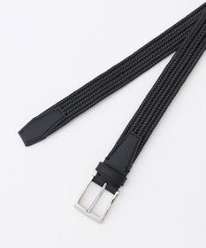 JOSEPH HOMME 【イタリア素材使用/日本製】レザーメッシュストレッチ　ベルト