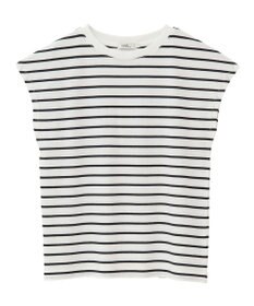 earth music&ecology 【接触冷感/洗濯機可】フレンチＴ