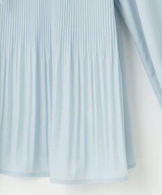 Feroux プリーツコンビ ブラウス