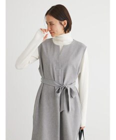 Green Parks ハイスペック共布リボン付ジャンスカ