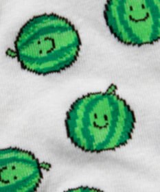 WEGO フルーツ総柄ショートソックス