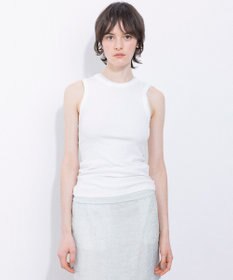 NAVE 【Nave・洗える】ガーゼフライス タンクトップ