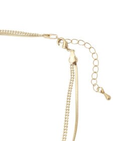 AMERICAN HOLIC 2連ワイドチェーンネックレス