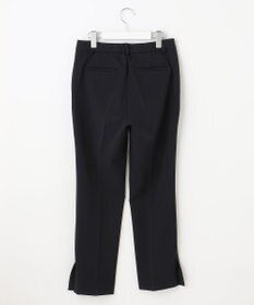 J.PRESS LADIES 【洗える】40/2NEWESTバックピーチ テーパード パンツ
