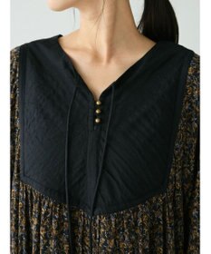 CRAFT STANDARD BOUTIQUE レーヨンキルト切替ワンピース